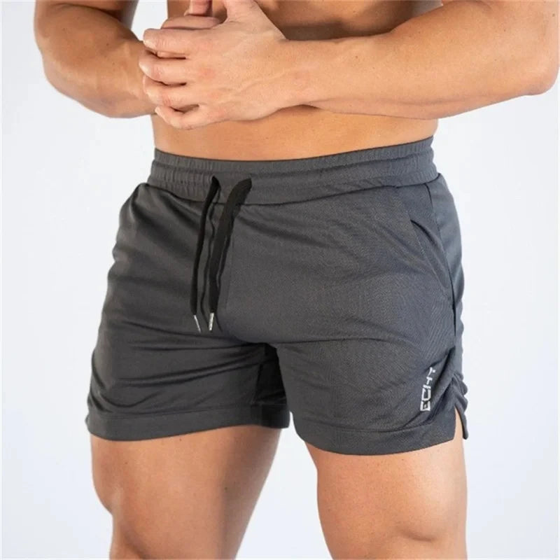 2023 NEUE Fitness sport Shorts Mann Sommer Fitness-Studios Workout Männlichen Atmungsaktive Mesh-shorts Quick Dry Strand Kurze Hosen männer Sportswear