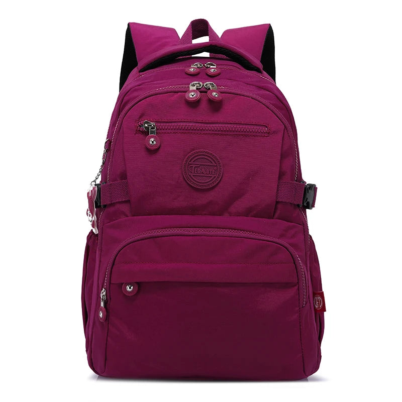 Luxury Travel Backpack Women's Stylish Teenage Youth Backpacks for Bara Mochila Impermeable Large School Bag for Boys