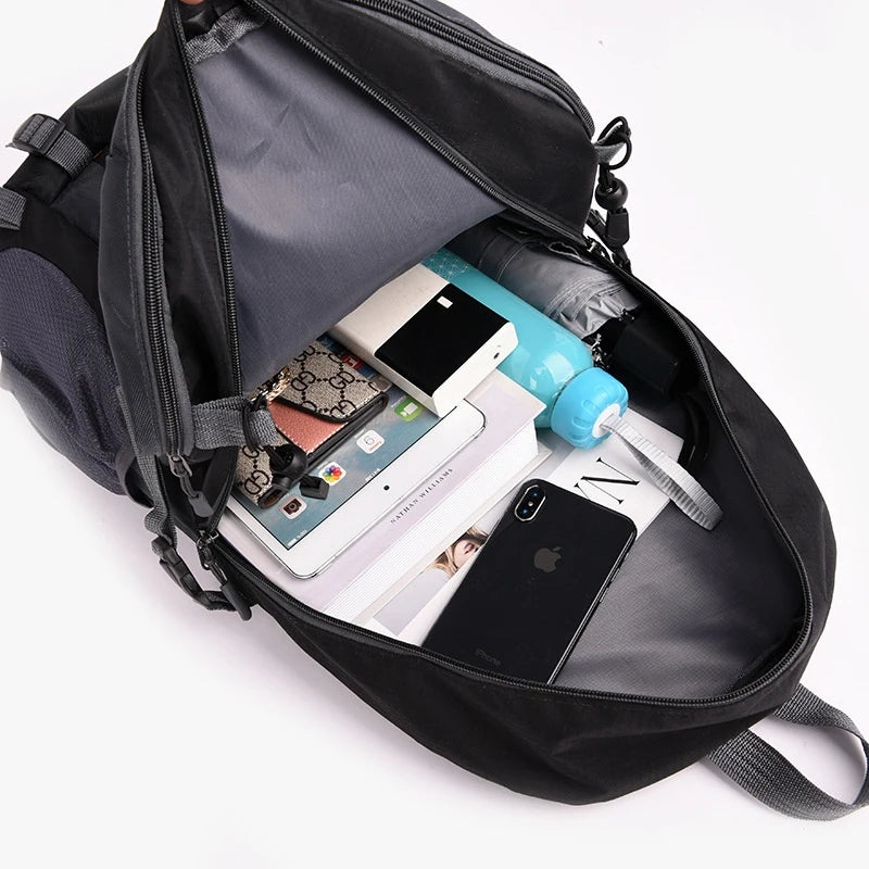 Outdoor-Reiserucksack Große Kapazität Mode-Reiserucksäcke Herren Kletter-Reiserucksack Klassische Sport-Reiserucksäcke