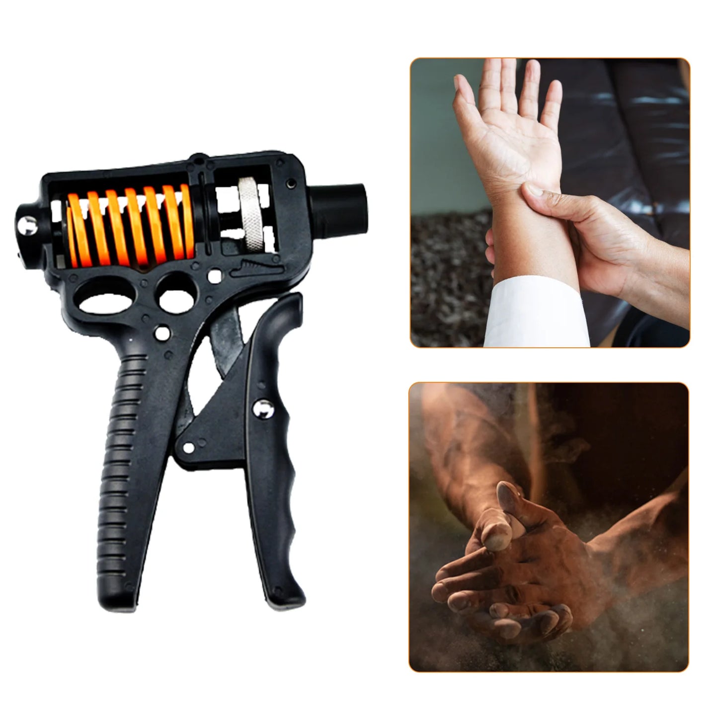 5-165kg Finger Strength Trainer Professional Finger Grip Strength Trainers Arm Rehabilitation Men Women Fitness Equipment