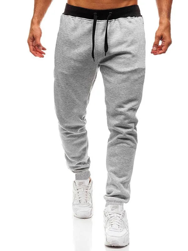2023 Mens Joggers Casual Pants Fitness Men Sportswear Tracksuit Bottoms Skinny Sweatpants Trousers Black Gyms Jogger Track Pants