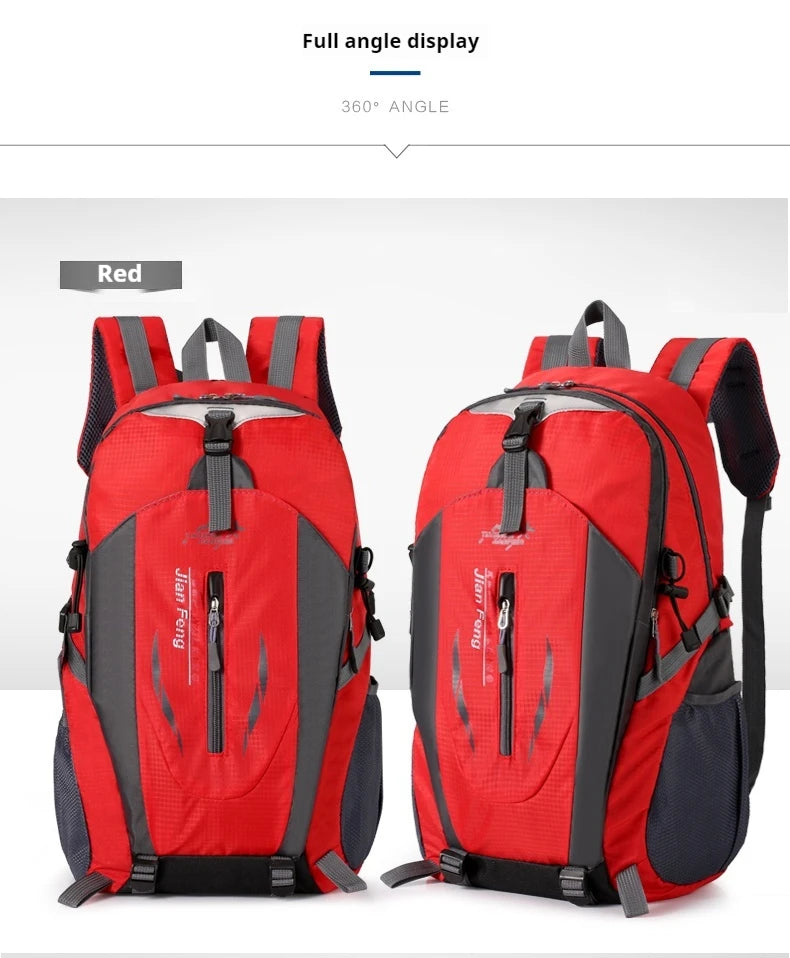 Outdoor-Reiserucksack Große Kapazität Mode-Reiserucksäcke Herren Kletter-Reiserucksack Klassische Sport-Reiserucksäcke