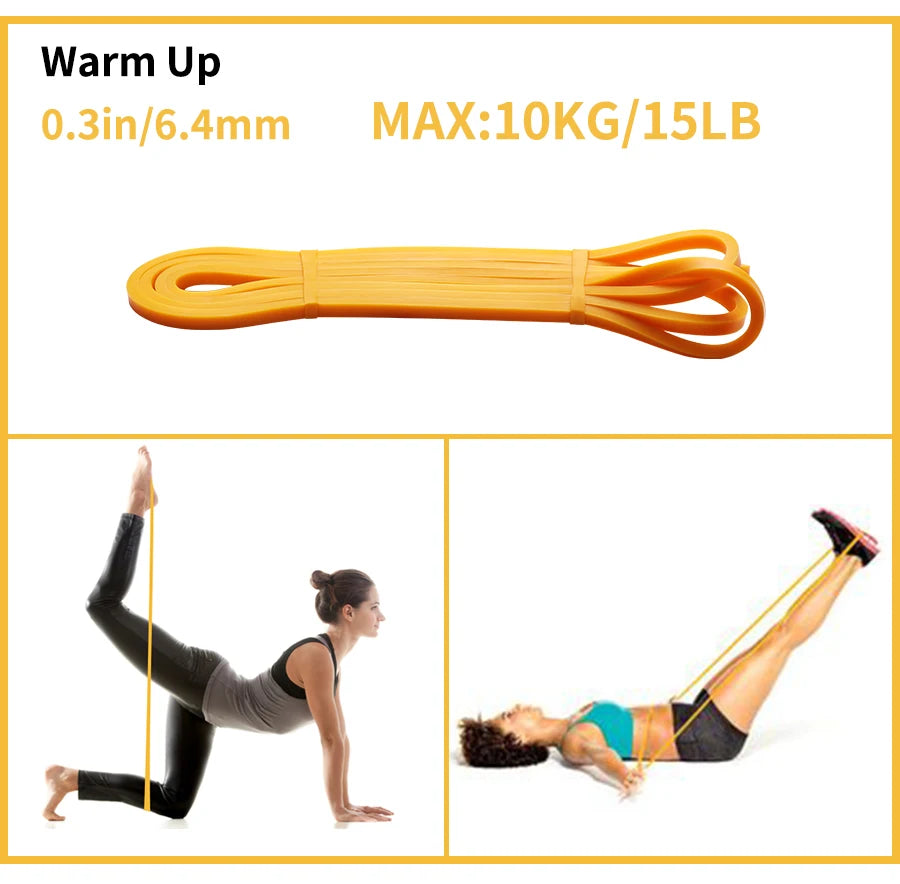 Heavy Duty Latex Resistance Band Exercise Elastic Band For Sport  Strength Pull Up Assist Band Workout Pilates Fitness Equipment