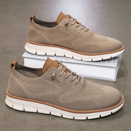 YRZL Herren Freizeitsportschuhe, rutschfest, verschleißfest, atmungsaktiv, dämpfend, Farbblockdesign, vielseitige Freizeitsportschuhe