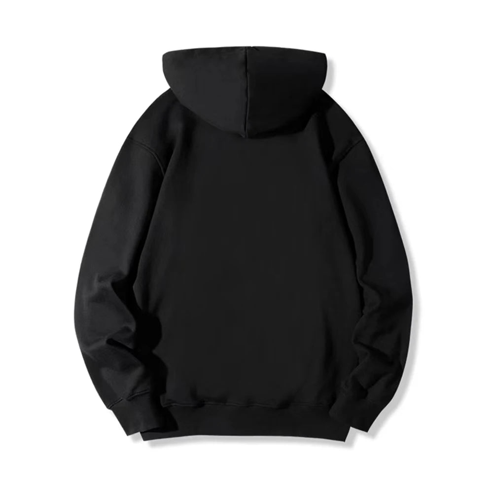 Zip Up Hoodies Herbst Kapuzen Sweatshirts Herren Hoodie Strickjacke Einfarbig Klassische Jacke Männer Mantel Männer Kleidung
