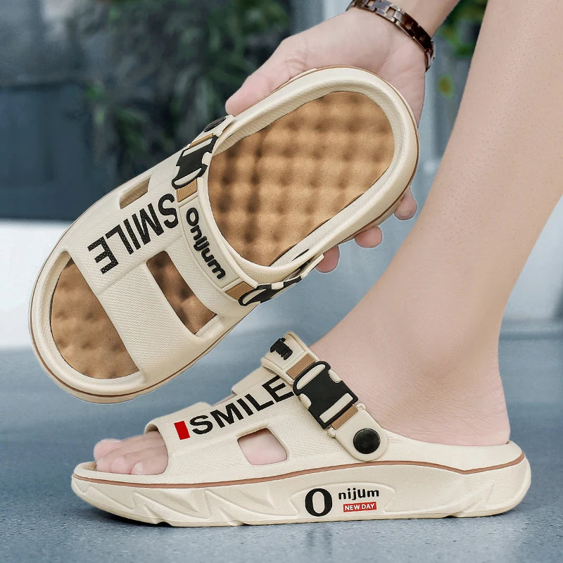 Sommer Herren Massage Hausschuhe Indoor Outdoor Sandalen Strand Bequeme Weiche Slides Clogs Freizeitschuhe Männer Frauen Home Hausschuhe