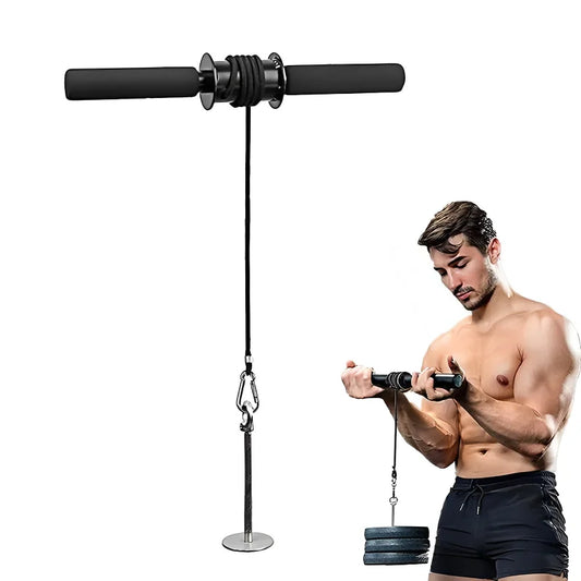 Wrist Forearm Blaster Arm Muscle Strength Trainer Exerciser Roller With Hand Grip Fitness Equipment Home Weight Fighting