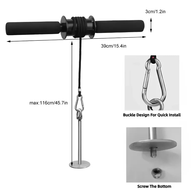 Handgelenk-Unterarm-Blaster, Arm-Muskelkrafttrainer, Trainingsrolle mit Handgriff, Fitnessgeräte für zu Hause, Gewichte bekämpfen
