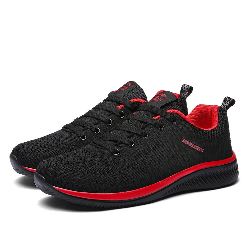 Herren Laufschuhe Walking Strickschuhe Mode Casual Sneakers Atmungsaktiv Sport Athletic Leichte Herren Sneakers Casual Schuhe