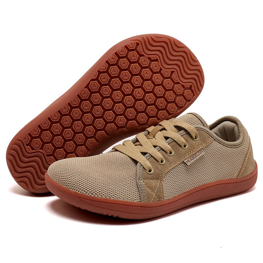 HOBIBEAR Breite Barfußschuhe für Unisex Outdoor-Laufen Zero Drop Casual Sneaker Minimalistische Schuhe