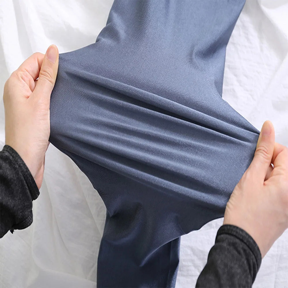 Hochelastische Skinny-Leggings, Bleistifthose, schlanke Hose in Übergröße, glänzende Yogahose für Frauen, sexy, hautfreundliche, enge Leggings