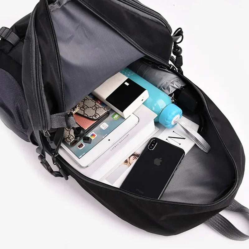 Outdoor-Reiserucksack Große Kapazität Mode-Reiserucksäcke Herren Kletter-Reiserucksack Klassische Sport-Reiserucksäcke