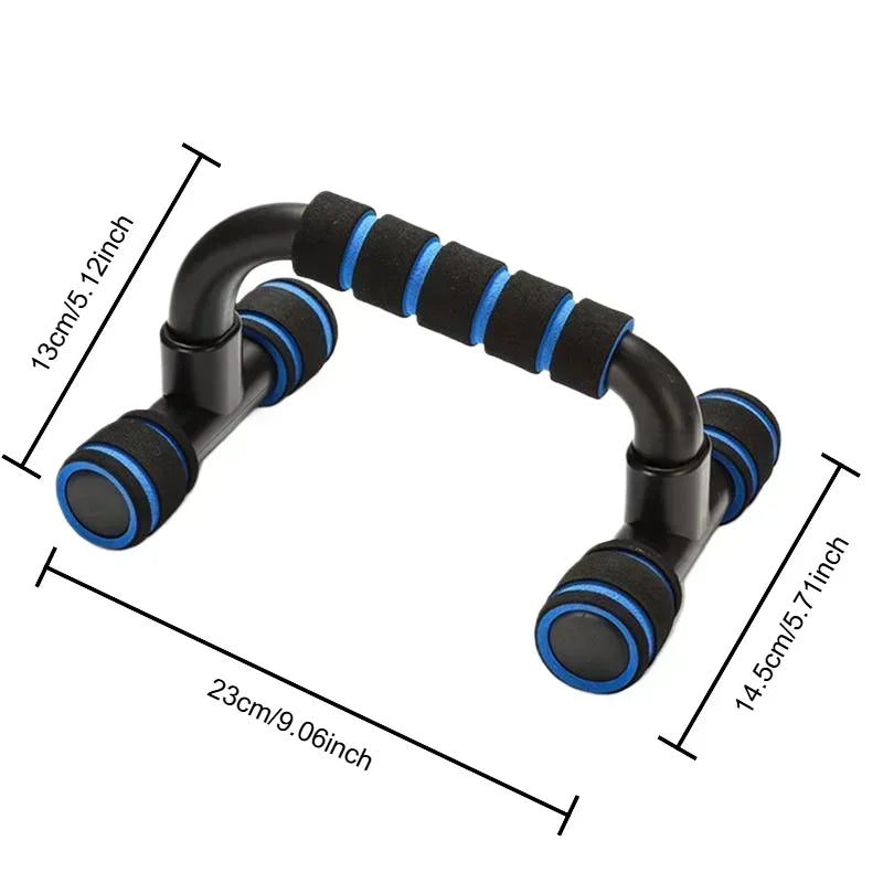 GYM Non-Slip H-Shaped Push Up Bar  Handles Home Fitness Equipment for Arm Chest Workout Anti-Skid Support Stand  Fitness  Sport
