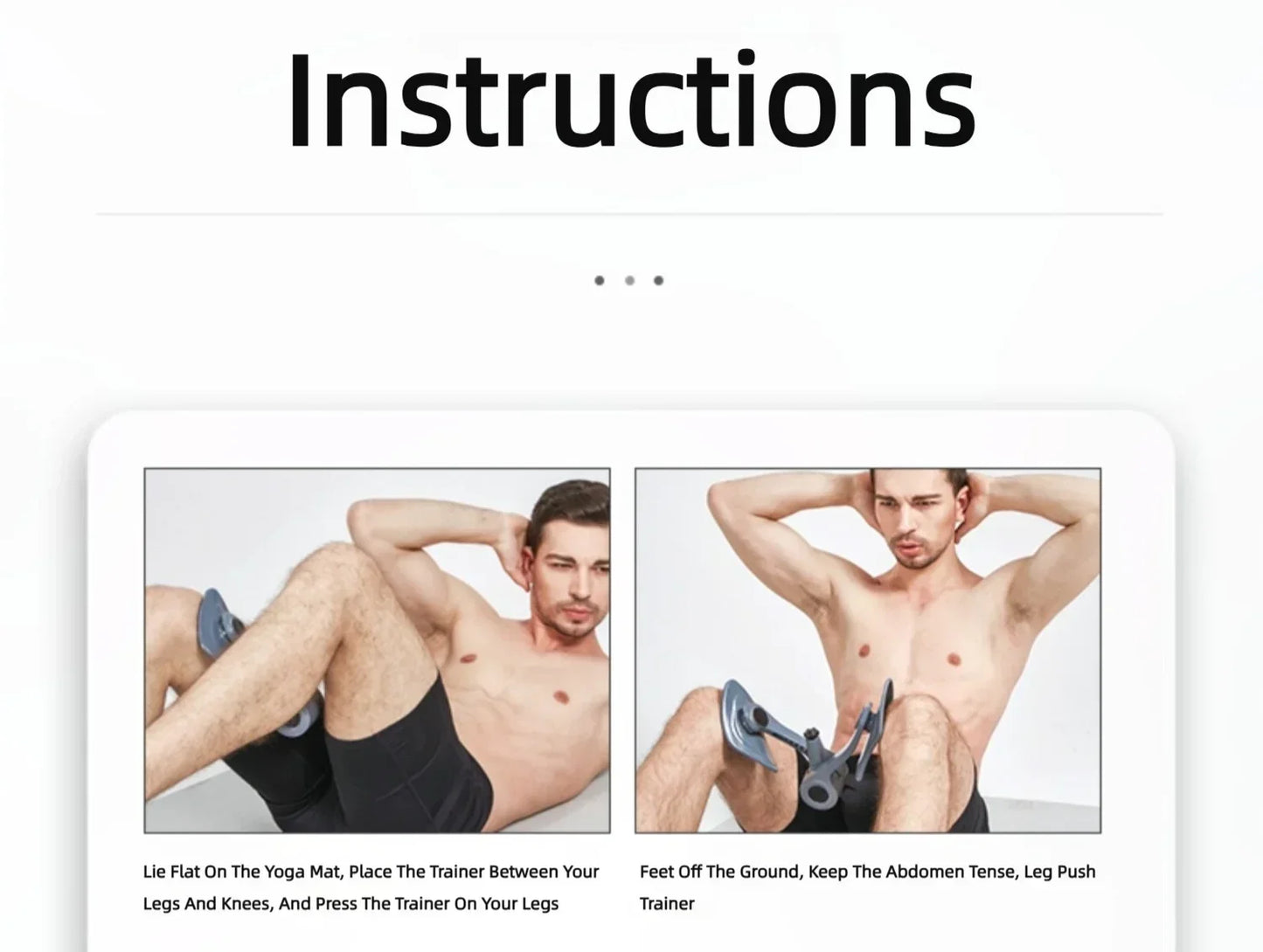 Kegel Fitnessgeräte Heimübung Becken Beckenmuskeltrainer Gesäßgeräte für Männer Bodentrainer - Stärken