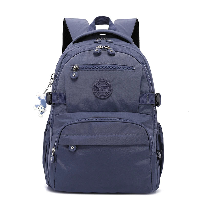Luxury Travel Backpack Women's Stylish Teenage Youth Backpacks for Bara Mochila Impermeable Large School Bag for Boys