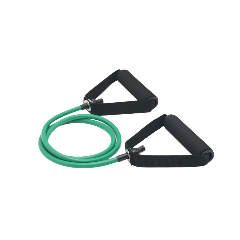 10-30LB Tube Band Pull Rope Widerstandsbänder mit Griffen Übungstraining für Männer und Frauen Krafttrainingsgeräte zu Hause