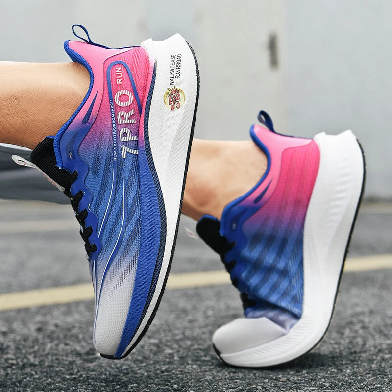Sommer Herren Laufschuhe Neue professionelle Carbonplatte Sporttrainingsschuhe Outdoor rutschfeste stoßdämpfende Tennisschuhe