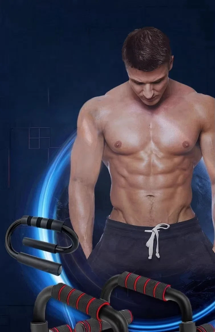 Anti slip push up H-shaped support bar  home fitness power frame  gym handle  push up bar  arm and chest muscle training