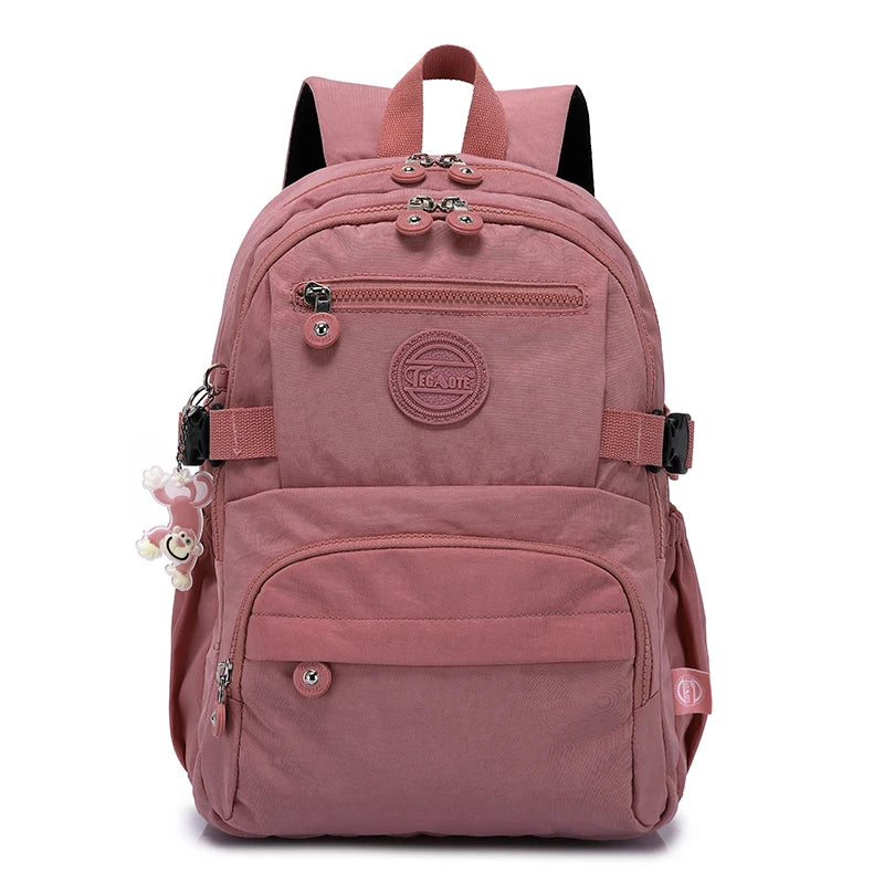Luxury Travel Backpack Women's Stylish Teenage Youth Backpacks for Bara Mochila Impermeable Large School Bag for Boys