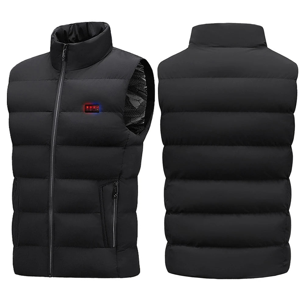 23 Heated Vest Zones Electric Heated Jackets Men Women Sportswear Heated Coat Graphene Heat Coat USB Heating Jacket For Camping