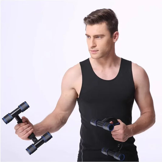 Anti slip push up H-shaped support bar  home fitness power frame  gym handle  push up bar  arm and chest muscle training