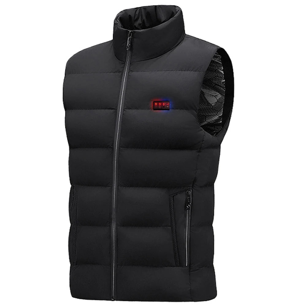 23 Heated Vest Zones Electric Heated Jackets Men Women Sportswear Heated Coat Graphene Heat Coat USB Heating Jacket For Camping