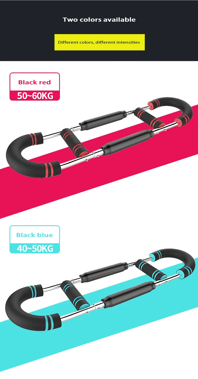 Multi Functional Adjustable U-Shaped Arm Strength Device/Indoor Fitness Equipment/Wrist Spring Arm Strength Bar