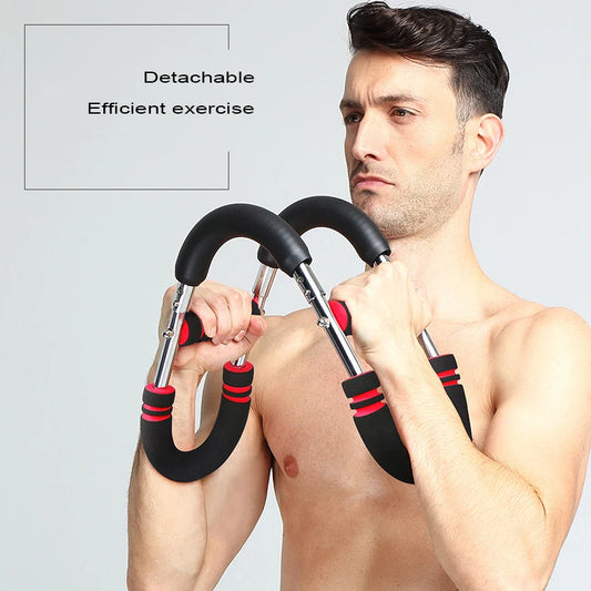 Multi Functional Adjustable U-Shaped Arm Strength Device/Indoor Fitness Equipment/Wrist Spring Arm Strength Bar