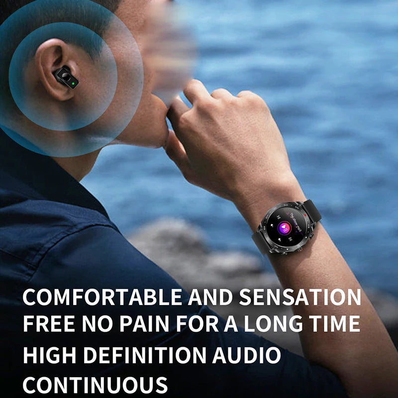 2024 Neue Smart Watch TWS 2-in-1 Bluetooth-Kopfhörer HIFI 9D-Klangqualität Smartwatches für männliche und weibliche Gesundheitsübungen