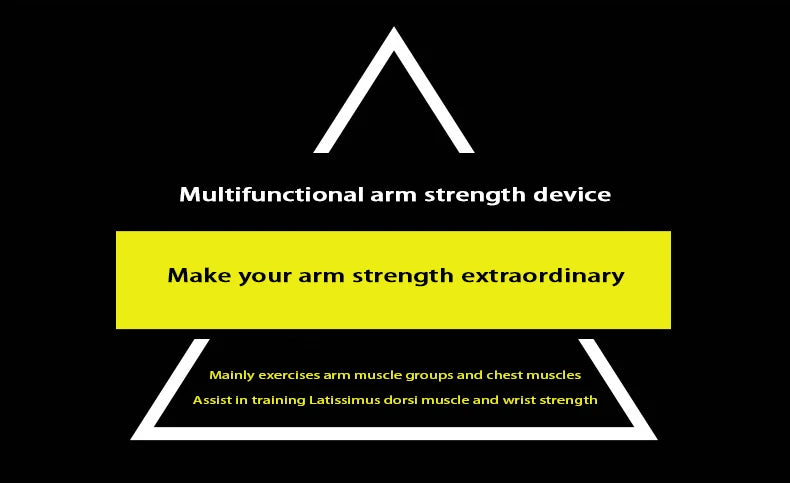 Multi Functional Adjustable U-Shaped Arm Strength Device/Indoor Fitness Equipment/Wrist Spring Arm Strength Bar