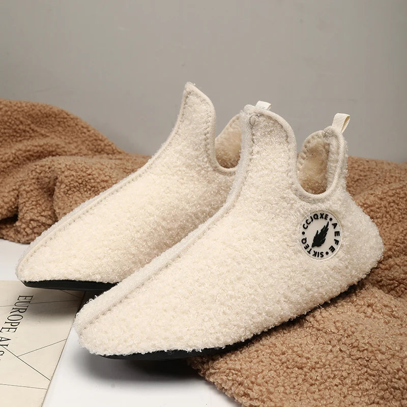 Neue Winterhausschuhe für Herren, hochwertige, leichte Designschuhe, modische Plüschhausschuhe für Damen, warme Slipper für Paare