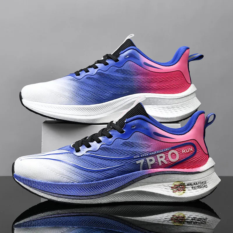 Sommer Herren Laufschuhe Neue professionelle Carbonplatte Sporttrainingsschuhe Outdoor rutschfeste stoßdämpfende Tennisschuhe
