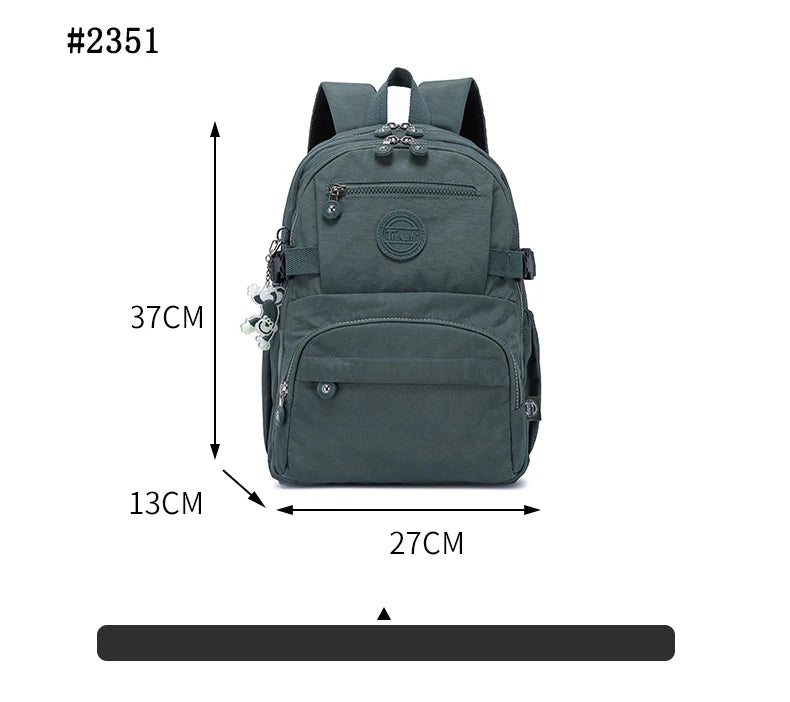 Luxury Travel Backpack Women's Stylish Teenage Youth Backpacks for Bara Mochila Impermeable Large School Bag for Boys
