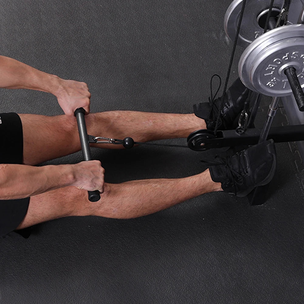 DIY Steel Wire Rope Roller Slide Suit Rotatable Weight Training Device Mute Adjustable Length Convenient Gym Sport Accessories