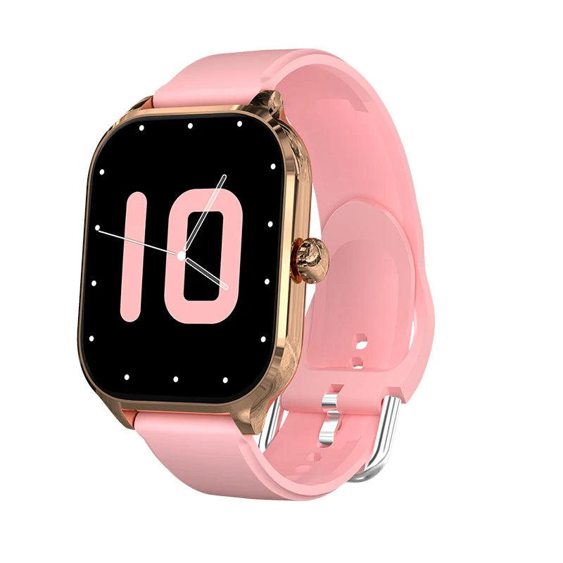 Men's and women's smartwatches, 2.01-inch full touch screen, call function, Android/iPhone, sport mode, pedometer, calories