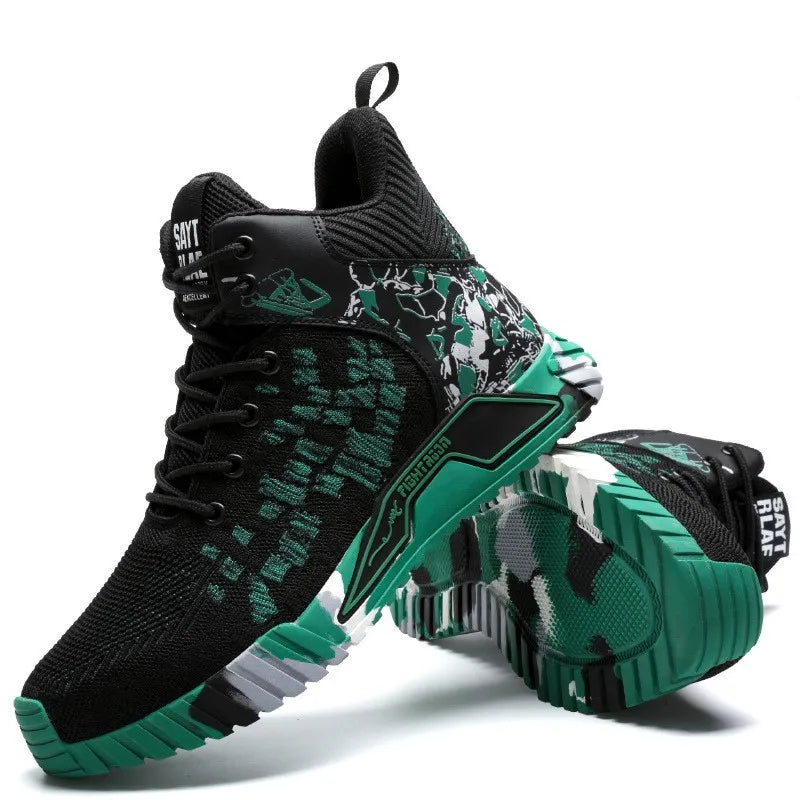 High Top Sicherheitsschuhe Herren Stahlkappe Arbeitsschuhe Herren Damen Arbeitssicherheitsstiefel Anti Smash Safety Unzerstörbarer Arbeitsstiefel Atmungsaktiv