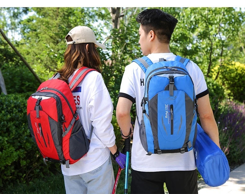 Outdoor-Reiserucksack Große Kapazität Mode-Reiserucksäcke Herren Kletter-Reiserucksack Klassische Sport-Reiserucksäcke