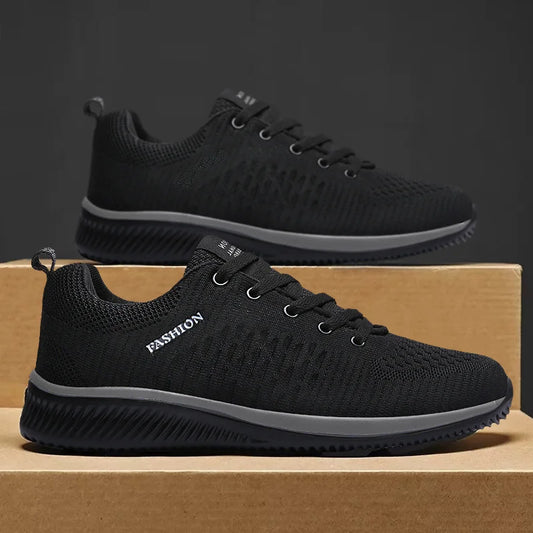 Herren Laufschuhe Walking Strickschuhe Mode Casual Sneakers Atmungsaktiv Sport Athletic Leichte Herren Sneakers Casual Schuhe