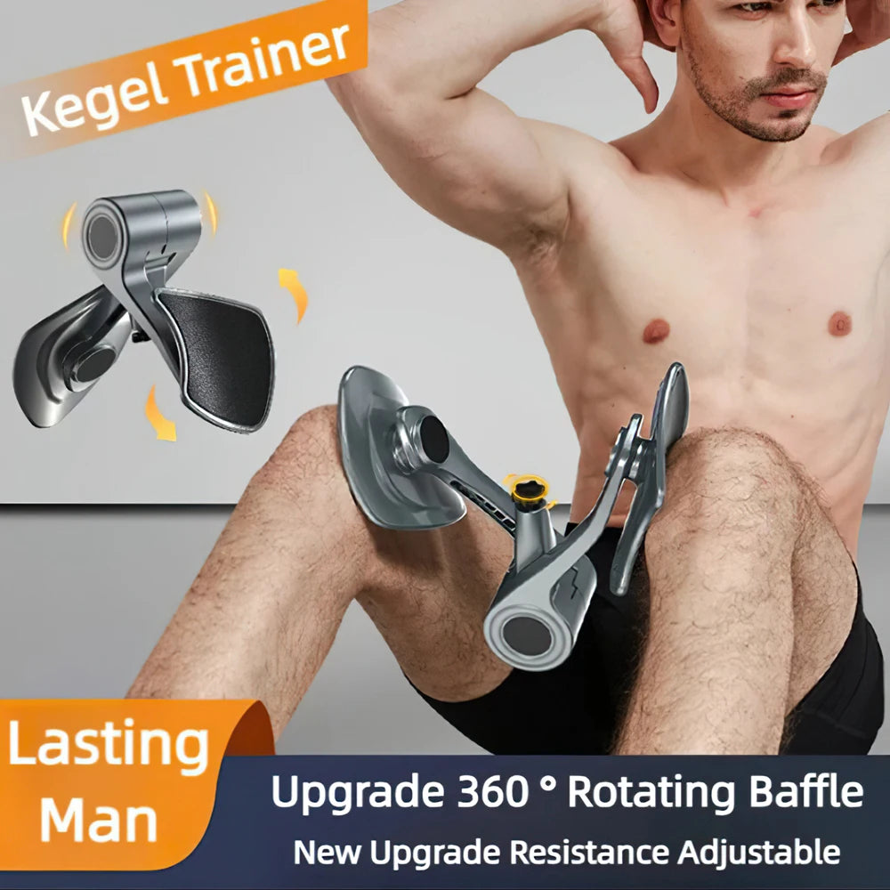 Neuer verstellbarer Hüfttrainer mit digitalem Zähler, Beckenbodenmuskelkraft, Beintrainer für die Innenseite der Oberschenkel, Fitnessgerät