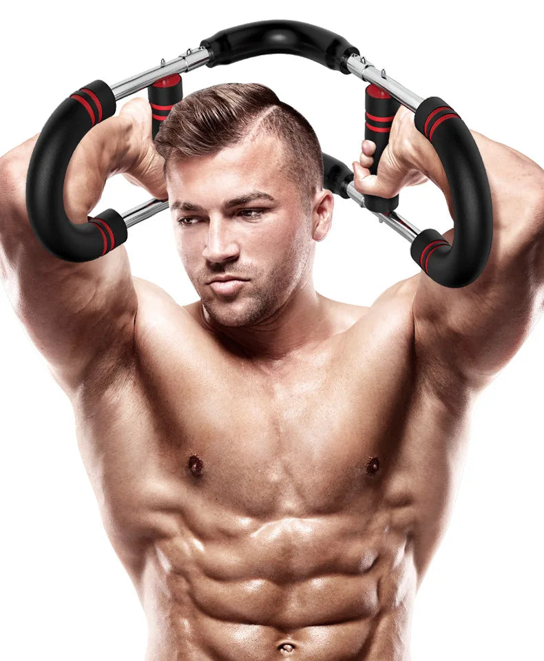 Multi Functional Adjustable U-Shaped Arm Strength Device/Indoor Fitness Equipment/Wrist Spring Arm Strength Bar