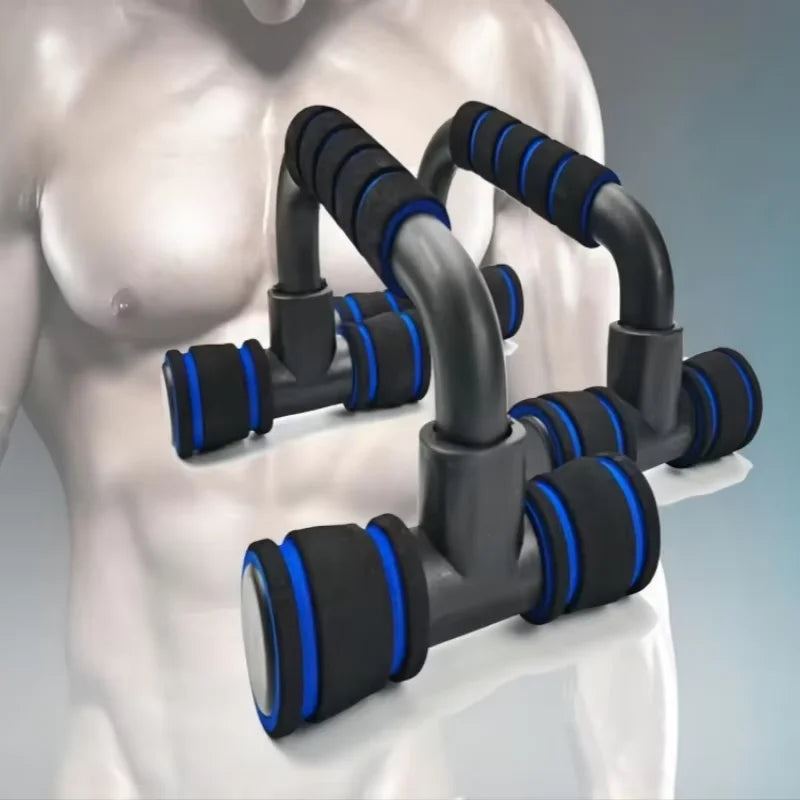 Anti slip push up H-shaped support bar  home fitness power frame  gym handle  push up bar  arm and chest muscle training