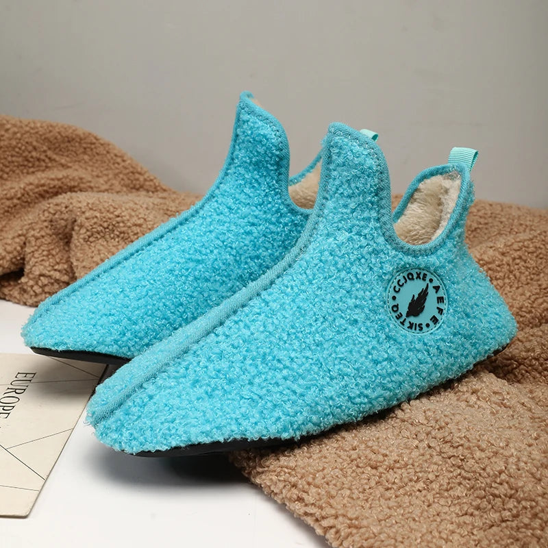 Neue Winterhausschuhe für Herren, hochwertige, leichte Designschuhe, modische Plüschhausschuhe für Damen, warme Slipper für Paare
